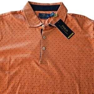 Polo Ralph Lauren Performance Polo Shirt Men's XL AOP RL Print
